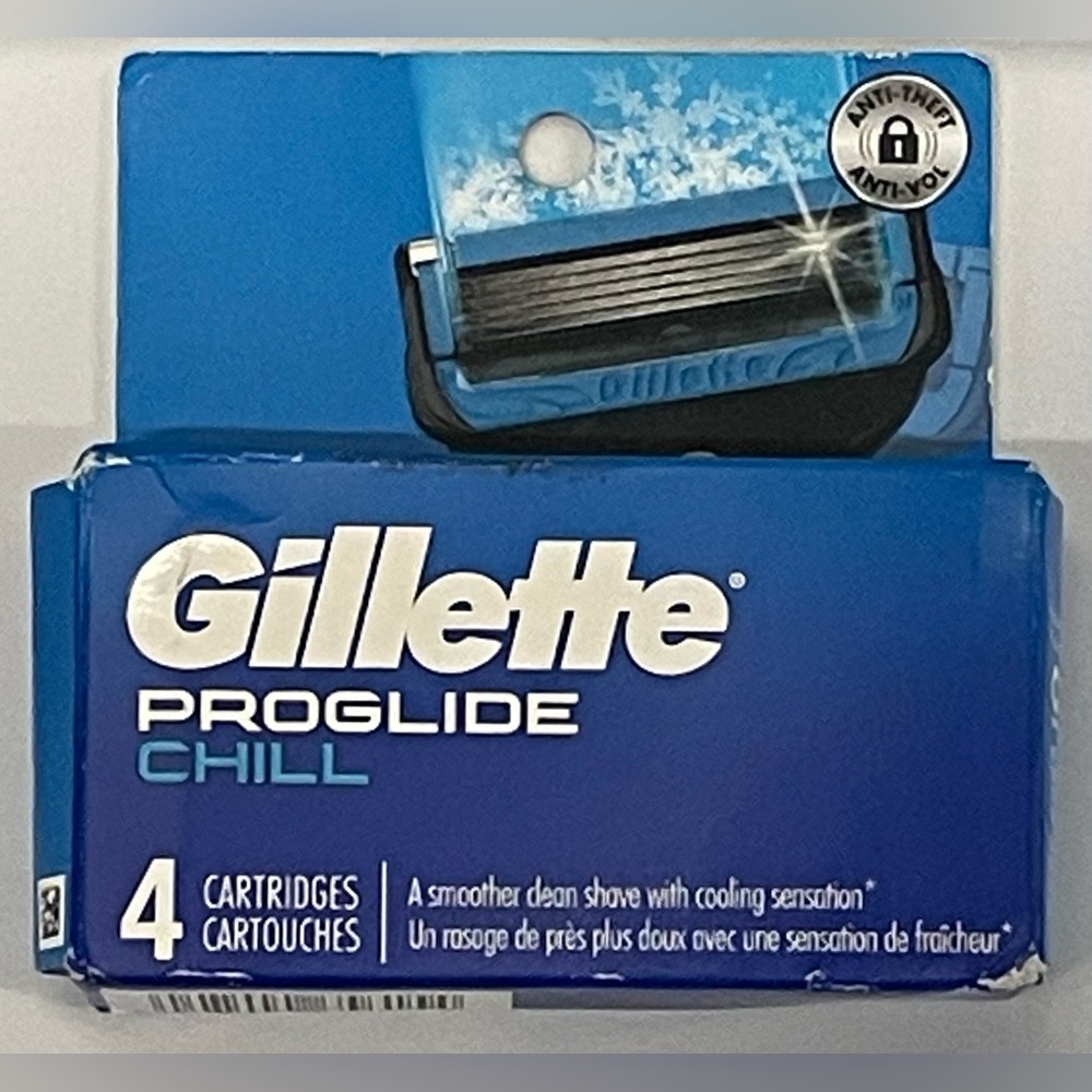 Gillette ProGlide Chill Razor Cartridges - 4 ct
